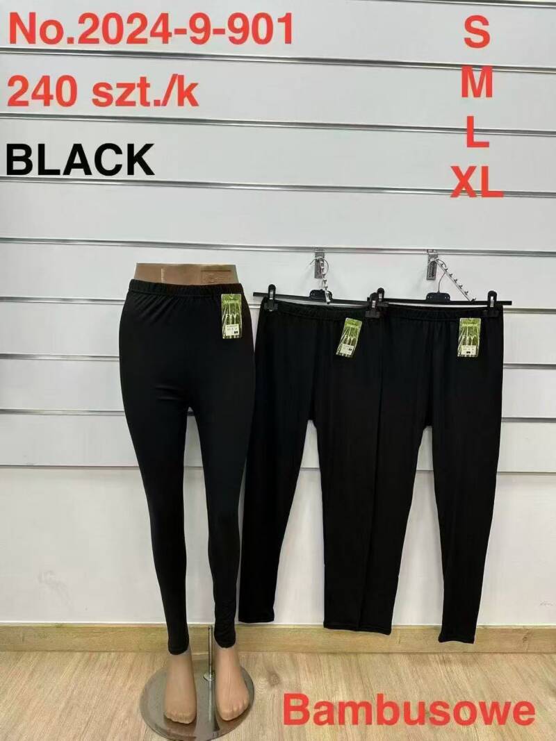 Leginsy damskie Roz S/M-L/XL, 1 kolor Paczka 10 szt
